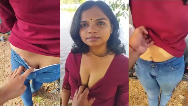 Cute Girlfriend Nude & Outdoor Fun Boyfriend Mamakutty HD